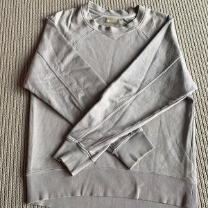 Zella grey/cream crew neck